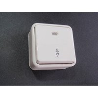 ΕΠΙΤΟΙΧΟ ΜΠΟΥΤΟΝ ΦΩΤΙΣΜΟΥ ΜΕ ΛΑΜΠΑΚΙ 220V ΛΕΥΚΟ ΣΕΙΡΑ “MINI” διακοπτικό υλικό