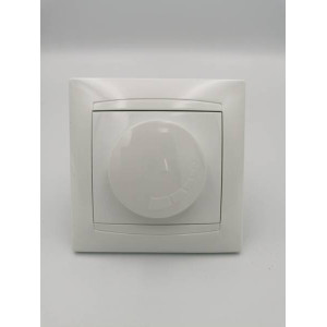 ΡΕΟΣΤΑΤΗΣ ΓΙΑ LED 200W ΧΩΝΕΥΤΟΣ ΛΕΥΚΟΣ ΣΕΙΡΑ “ΧΑΛΚΙΔΑ” διακοπτικό υλικό