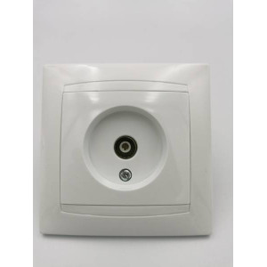 ΠΡΙΖΑ TV ΟΜΟΑΞΟΝΙΚΗ ΧΩΝΕΥΤH ΛΕΥΚH ΣΕΙΡΑ “ΧΑΛΚΙΔΑ” διακοπτικό υλικό