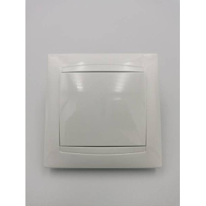 ΜΠΟΥΤΟΝ ΦΩΤΙΣΜΟΥ ΧΩΝΕΥΤΟ ΛΕΥΚΟ ΣΕΙΡΑ “ΧΑΛΚΙΔΑ” διακοπτικό υλικό