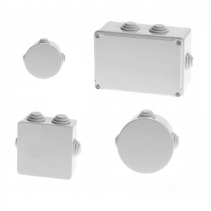 ΚΟΥΤΙ ΔΙΑΚΛΑΔΩΣΗΣ ΕΞΩΤΕΡΙΚΟ ΣΤΕΓΑΝΟ ΜΕ ΣΤΥΠΙΟΘΛΗΠΤΕΣ ΙΡ65 200Χ155Χ80 κουτιά